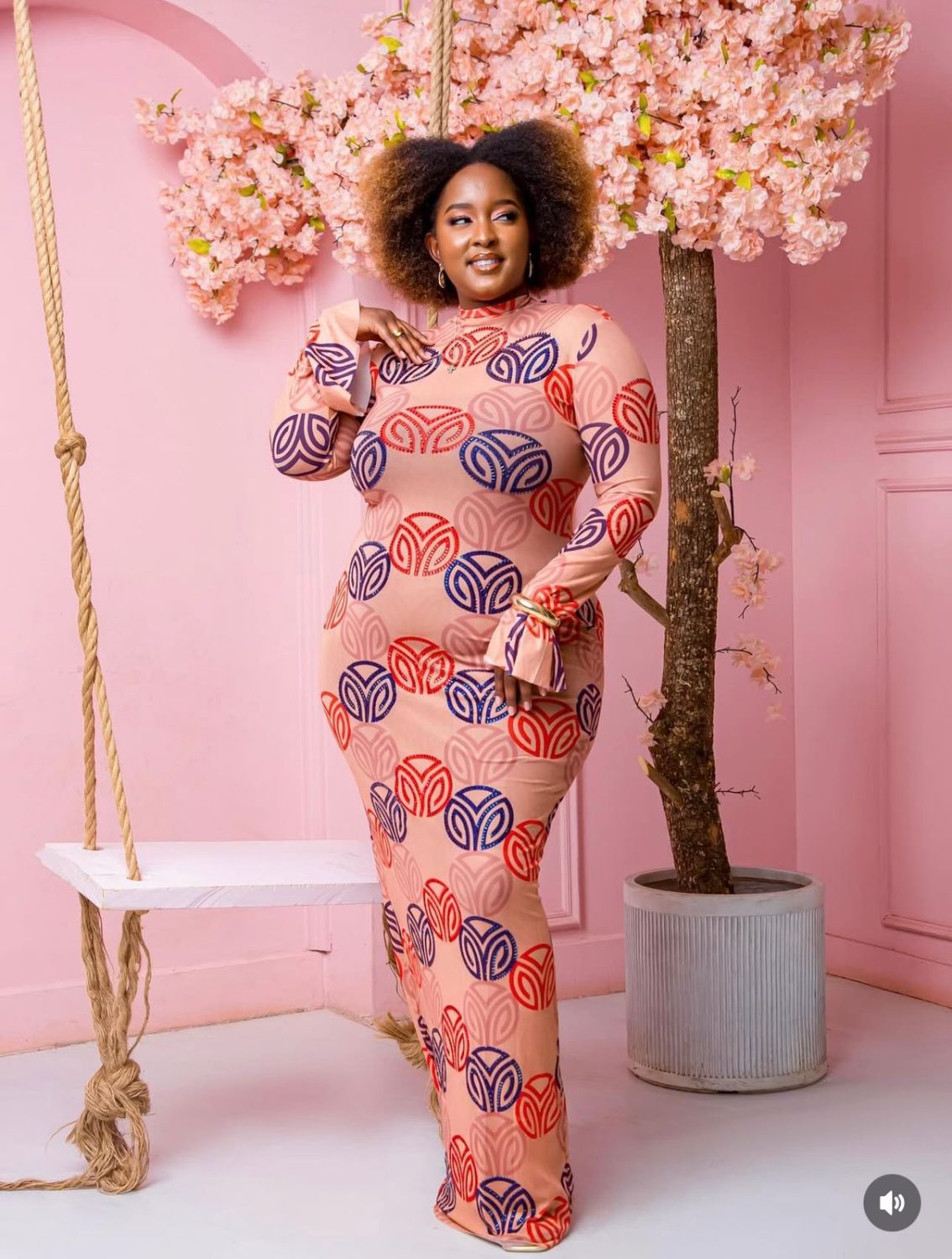 Longsleeved, bodycon maxi dress (21525) Zillion — free download