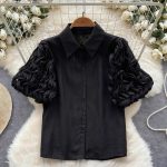 Butterfly Sleeve Top(2111)