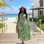 V-neck, button-front 2 PIECE SET (4100) - (Duplicate Imported from WooCommerce)