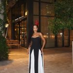 Color-Block Maxi Dress (1259)