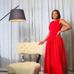 Sleeveless Voluminous Skirt Midi Dress (1366)