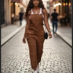 Cargo-style  jumpsuit (1053)