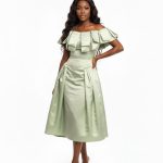 Off-the-shoulder dress (19805)