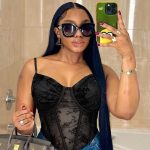 Mesh corset crop top (13695)