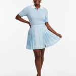 Barocco Silk Pleated Mini Skirt (31740)