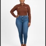 Long-sleeved rib-knit polo sweater(4762)