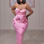 Bubblegum maxi dress (A1620)