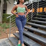 High-rise skinny jeans (4577)
