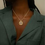 Interlocking CC necklace