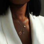 Y-style lariat necklace