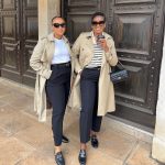 Long-line, oversized trench coat (396)