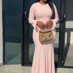 Ribbed-knit maxi dress (22140)