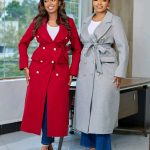 Double-Breasted Longline Coat(B32001)