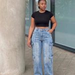 Straight-leg silhouette denim(NK165)