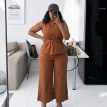 Two-piece co-ord set(31705)