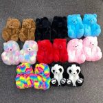 Teddy bear slippers(Q98)