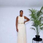 Sleeveless knit dress(YB61135)