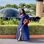 Full-length denim shirt dress(3241)