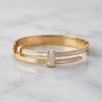 Double-Band Hinged Bangle