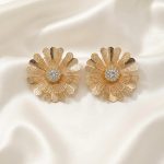 Sunflower earrings