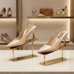 Patent-leather slingback pumps (9156-2)