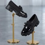 Mixed-media chunky loafers (FK21)
