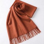 Plain color scarf