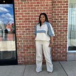 Windbreaker matching two-piece (1729)