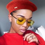 Knit beret hat (B2)