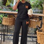 Casual lounge two-piece set (61155)