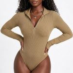 Maddie Ribbed Bodysuit (5577)