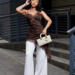 Satin slip-style camisole top (1775)