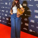 Ultra-wide-leg denim jeans(NK501)