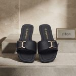 Flat slide sandals(S555)