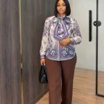 Pussy-Bow Georgette Blouse (13934)