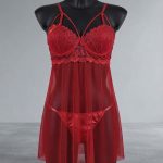 Floral lace  lingerie set(342)