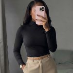 Long-sleeve poloneck (855)